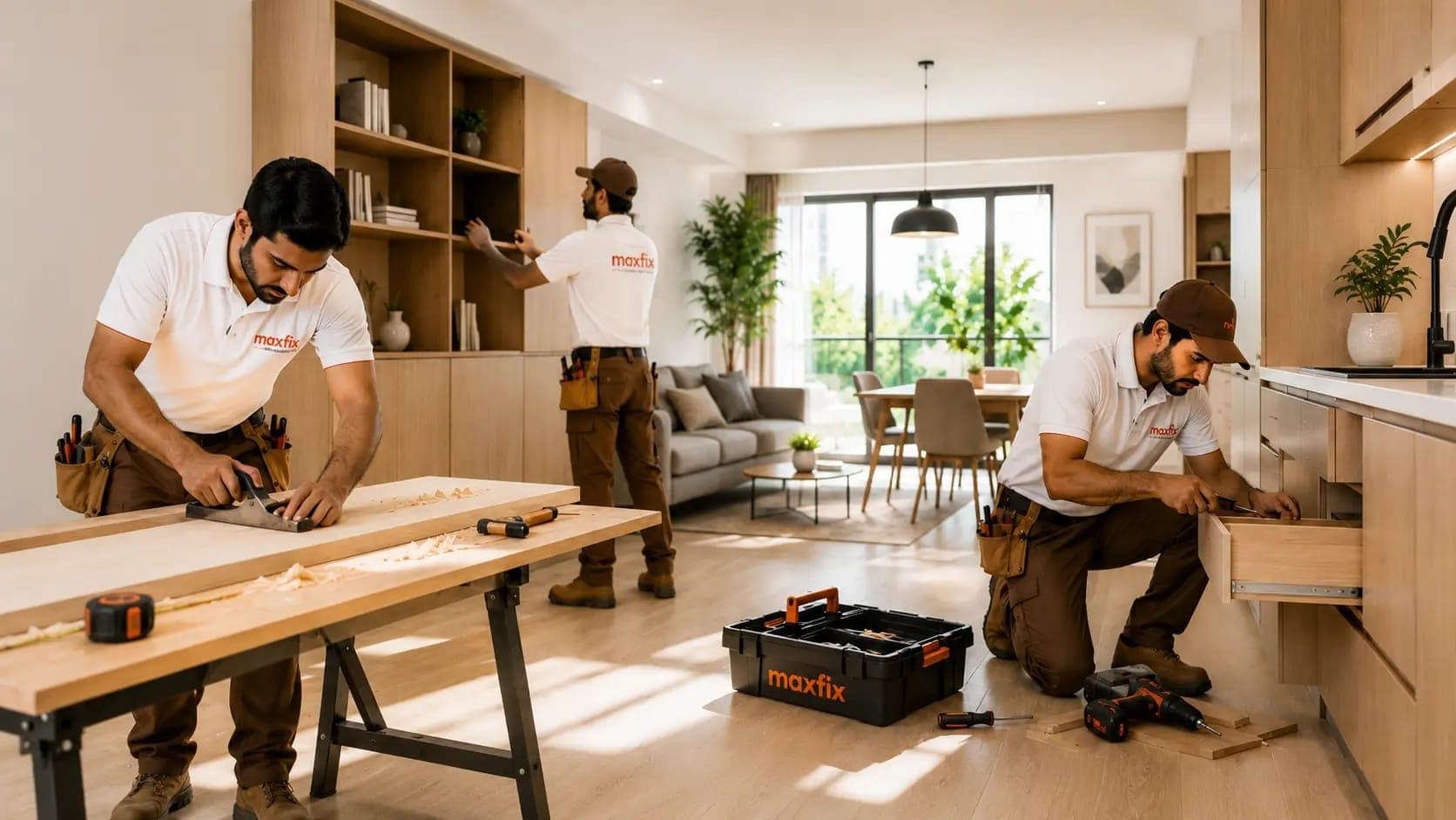 Carpentry in Arjan