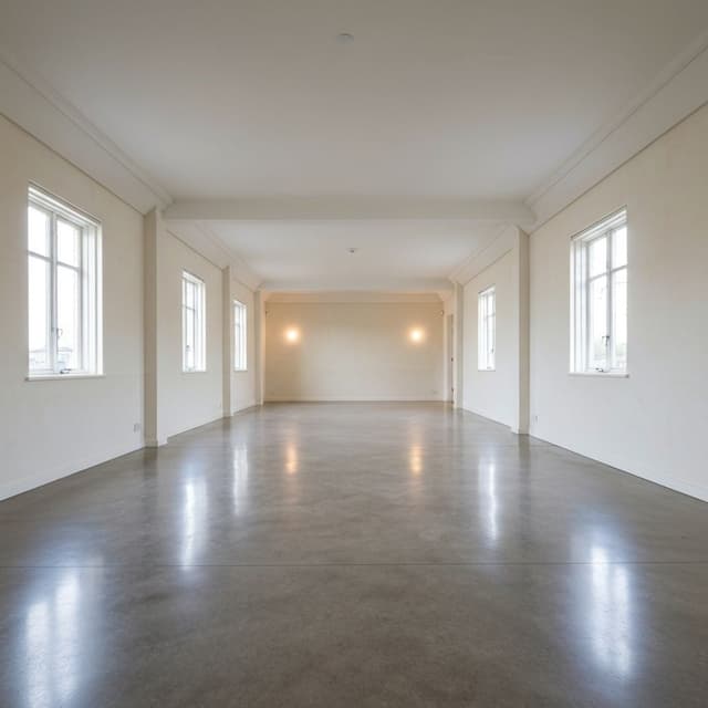 Floor Tiling and Painting - After